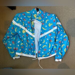 Nike Colorful Fruit Print Jacket size M